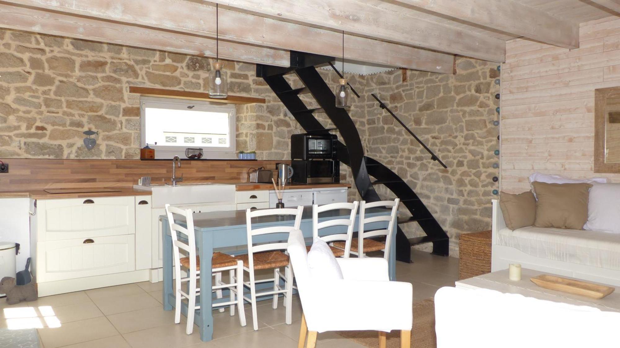 Jolie Maison De Pecheur - Sweet Fisherman Cottage サン・フィリベール エクステリア 写真