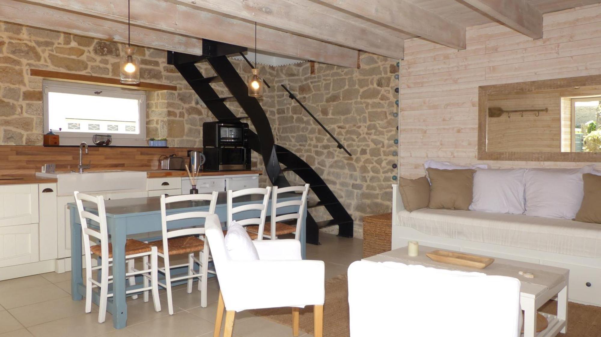 Jolie Maison De Pecheur - Sweet Fisherman Cottage サン・フィリベール エクステリア 写真