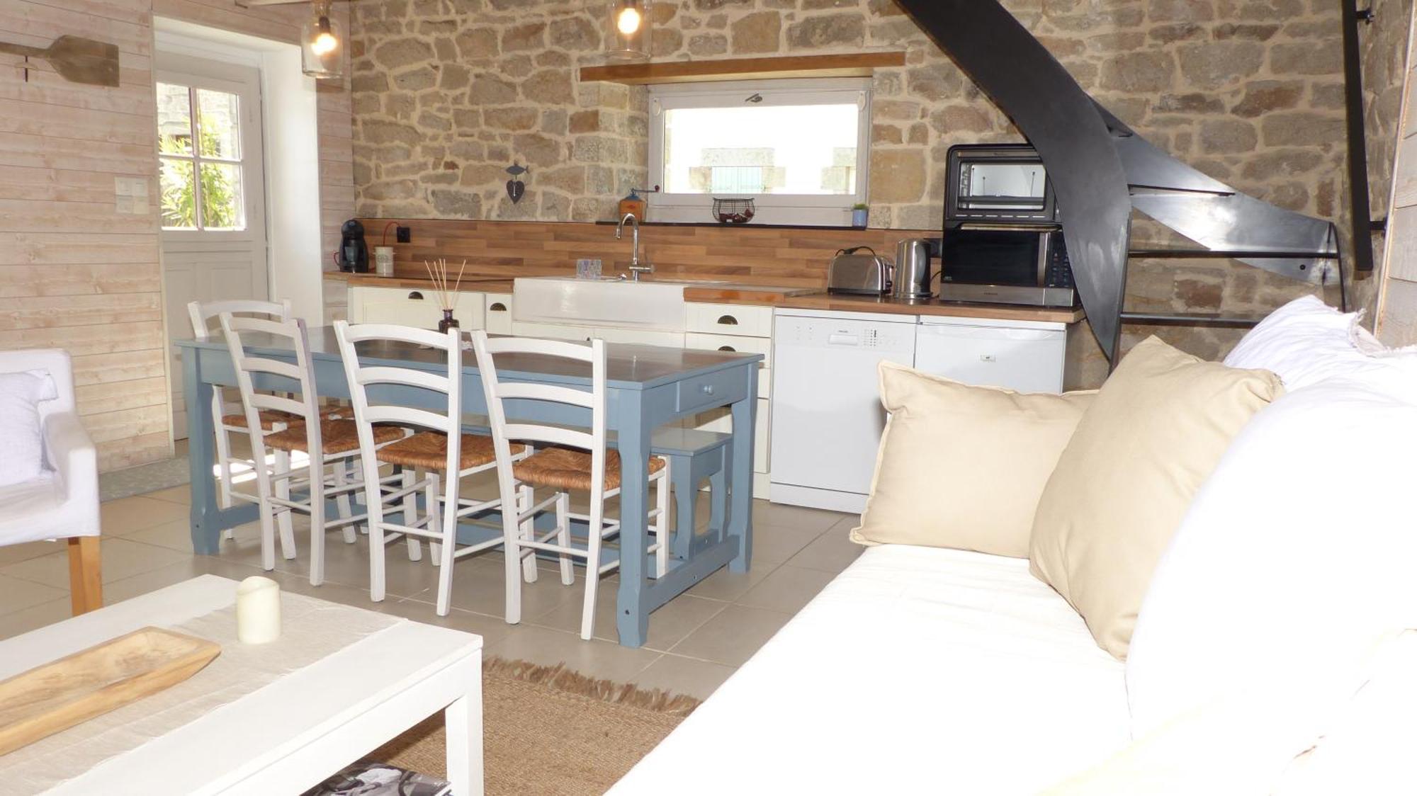 Jolie Maison De Pecheur - Sweet Fisherman Cottage サン・フィリベール エクステリア 写真